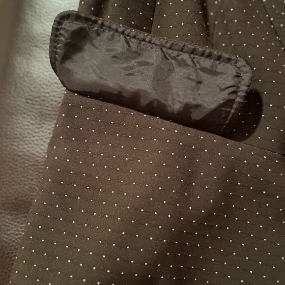 Worthington Dark Brown Polka Dot Blazer - Picture 3 of 7